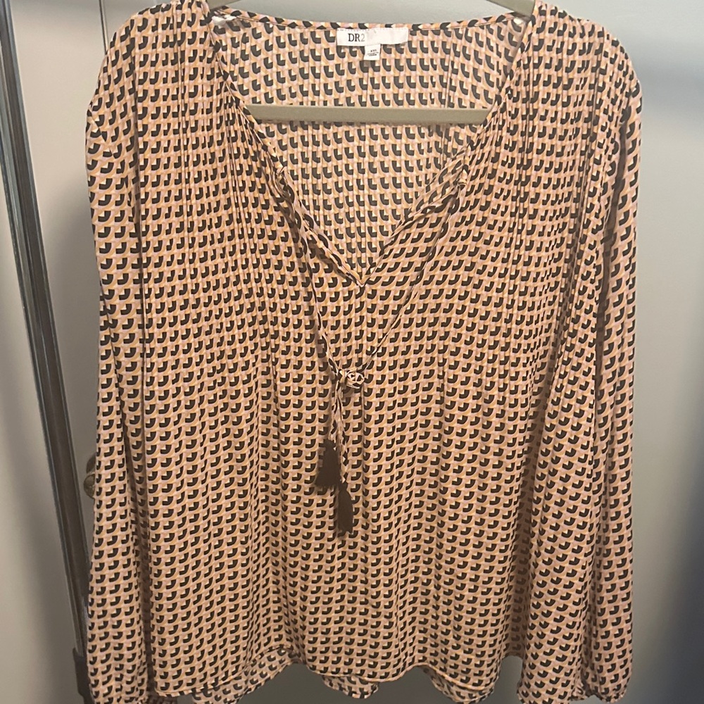 DR2 Women's Geometric Blouse